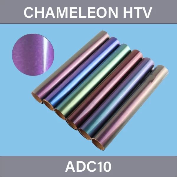 Chameleon Heat Transfer Vinyl Film – Glossy Chameleon Heat Transfer Vinyl ADC10
